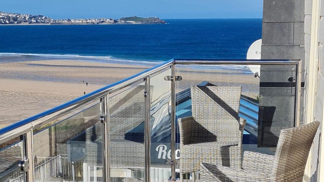 Sandy Bay Apartment, St Ives Bay, Hayle Exterior foto